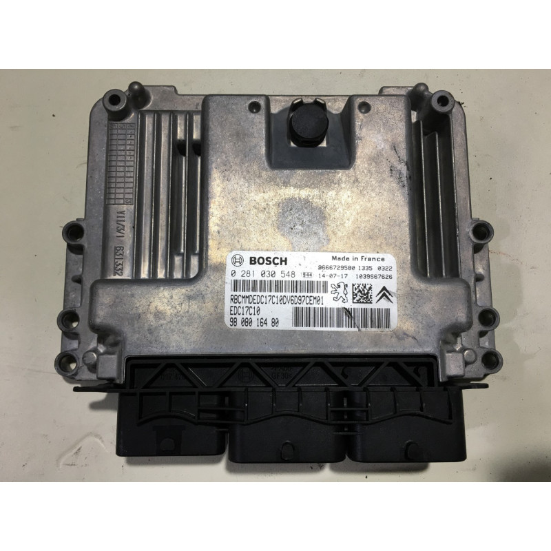 ENGINE ECU BOSCH EDC17C10-5.10 0281030548 PSA 9808016480 ENGINE ECU BOSCH EDC17C10-5.10 0281030548 PSA 9808016480