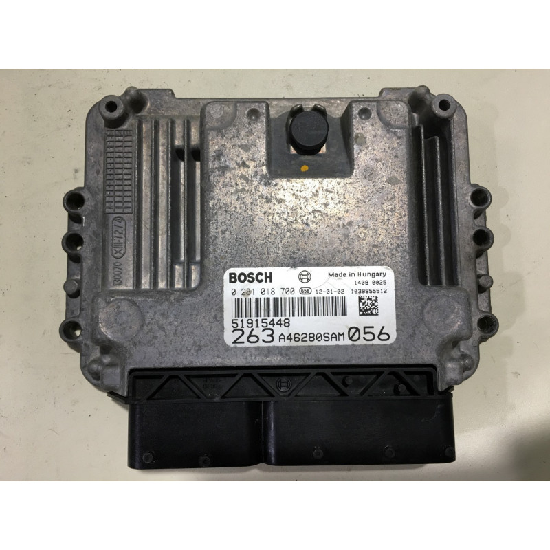 ECU MOTOR BOSCH EDC16C39-7.33 0281018700 FIAT DOBLO II (263) 1.6 JTD 77KW 105CV 51915448 - VIRGEN