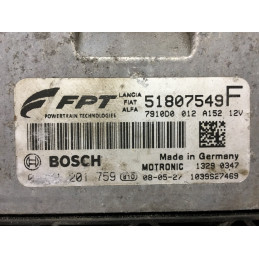 ECU MOTOR BOSCH ME7.9.10 0261201759 FIAT 51807549