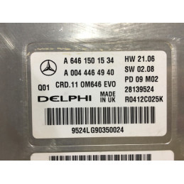 ECU MOTOR DELPHI CRD.11 28139524 MERCEDES A6461501534 A0044464940