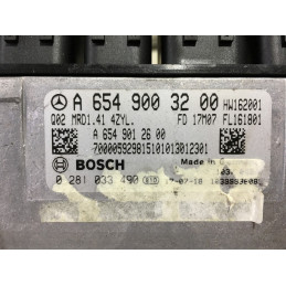 ECU MOTOR BOSCH MD1CP001-7.41 0281033490 MERCEDES A6549003200