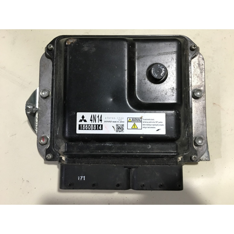 ECU MOTOR DENSO MB275700-1722 MITSUBISHI 1860B814 4N14