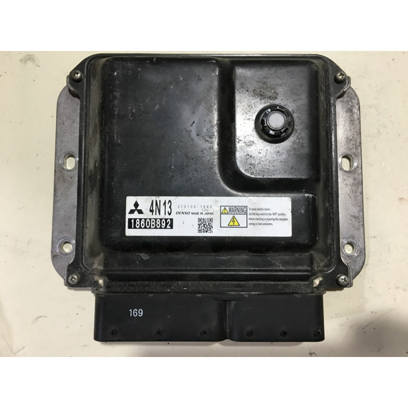 ENGINE ECU DENSO 275700-1843 MITSUBISHI 1860B892 4N13 ENGINE ECU DENSO 275700-1843 MITSUBISHI 1860B892 4N13