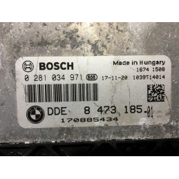 ENGINE ECU BOSCH EDC17C50-6.58 0281034971 BMW DDE 8413185