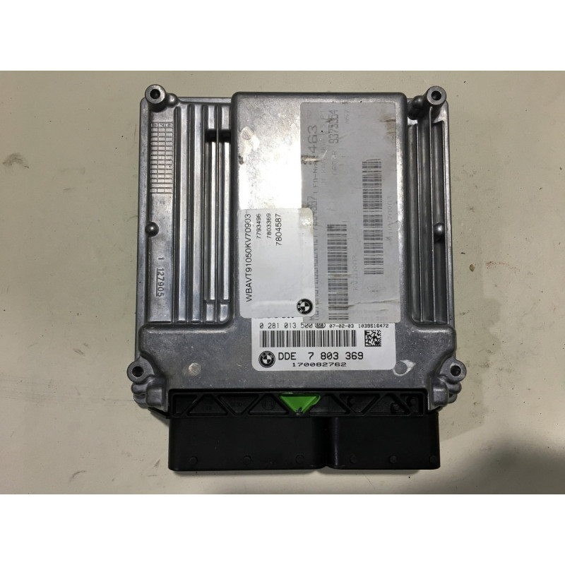 ENGINE ECU BOSCH EDC16CP35-5.22 0281013500 BMW DDE 7803369