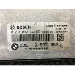 ECU MOTOR BOSCH EDC17C50-6.58 0281032143 BMW 8587952