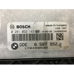 ENGINE ECU BOSCH EDC17C50-6.58 0281032143 BMW 8587952