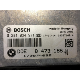 ECU MOTOR BOSCH EDC17C50-6.58 0281034971 BMW DDE 8413185