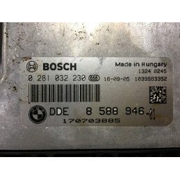 ENGINE ECU BOSCH EDC17C50-6.59 0281032230 BMW DDE 8588946