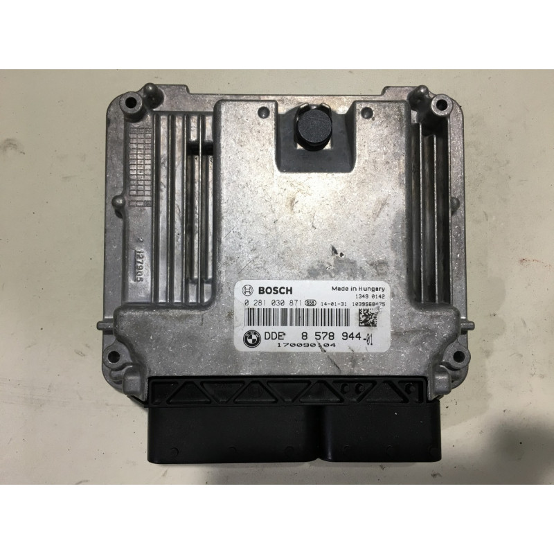 ENGINE ECU BOSCH EDC17C50-3.58 0281030871 BMW DDE 8578944 ENGINE ECU BOSCH EDC17C50-3.58 0281030871 BMW DDE 8578944