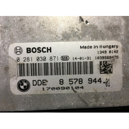 ENGINE ECU BOSCH EDC17C50-3.58 0281030871 BMW DDE 8578944