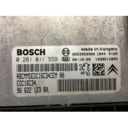 ECU MOTOR BOSCH EDC16C34-4.10 0281011559 PSA 9662212380