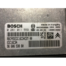 ECU MOTOR BOSCH EDC16C34-4.10 0281011559 PSA 9660653880