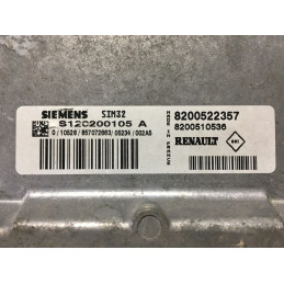 ECU MOTOR CONTINENTAL SIM 32 S120200105A RENAULT 8200522357