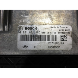 ECU MOTOR BOSCH EDC17 0281032885 RENAULT 237106319R 237107921R