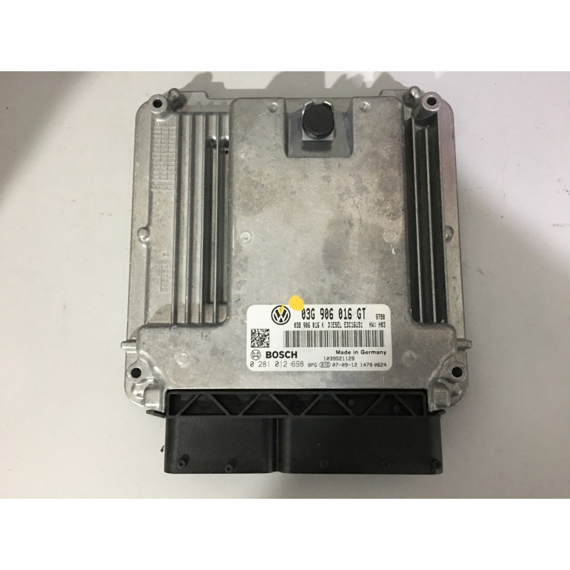 ENGINE ECU BOSCH EDC16U31-4.47 0281012698 VAG 03G906016GT