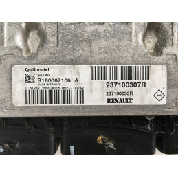 ECU MOTOR CONTINENTAL SID305 S180067106A RENAULT 237100307R 237100033R