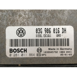 ECU MOTOR BOSCH EDC16U1-5.41 0281011864 VAG 03G906016DH