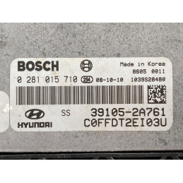 ECU MOTOR BOSCH EDC16C39-5.41 0281015710 HYUNDAI 39105-2A761