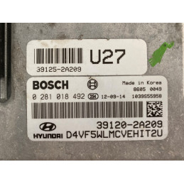 ECU MOTOR BOSCH EDC17C08-5.25 0281018492 KIA 39120-2A209