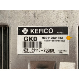 ECU MOTOR KEFICO MED17.9.8 9001120313KA HYUNDAI 39110-2BGK0