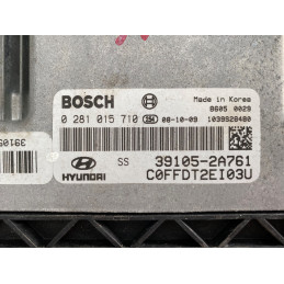 ECU MOTOR BOSCH EDC16C39-5.41 0281015710 HYUNDAI 39105-2A761