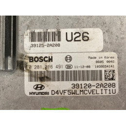 ECU MOTOR BOSCH EDC17C08-5.25 0281018491 HYUNDAI 39120-2A208