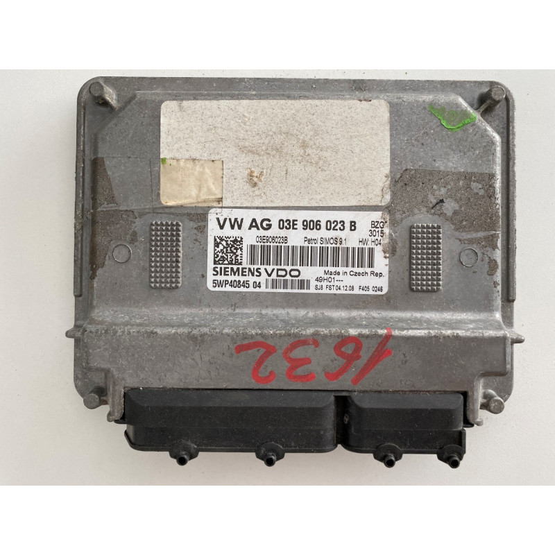 ECU MOTOR SIEMENS VDO SIMOS 9.1 5WP4084504 VAG 03E906023B