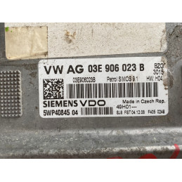 ENGINE ECU SIEMENS VDO SIMOS 9.1 5WP4084504 VAG 03E906023B