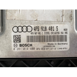 ENGINE ECU BOSCH EDC16CP34-4.5 0281014400 VAG 4F5910401S