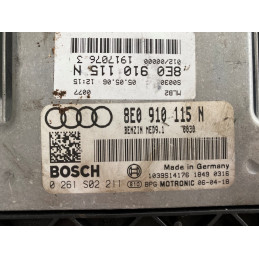 ECU MOTOR BOSCH MED9.1 0261S02211 VAG 8E0910115N