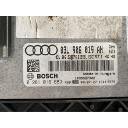 ECU MOTOR BOSCH EDC17CP14-3.2 0281016683 VAG 03L906019AH