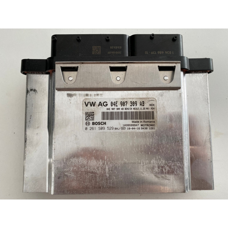 ENGINE ECU BOSCH MED17.5.25 0261S09529 VAG 04E907309AB