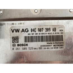 ECU MOTOR BOSCH MED17.5.25 0261S09529 VAG 04E907309AB