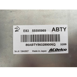 ECU MOTOR ACDELCO E83 OPEL 55595969 ABTY