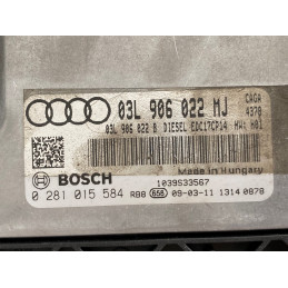 ECU MOTOR BOSCH EDC17CP14-3.2 0281015584 VAG 03L906022MJ