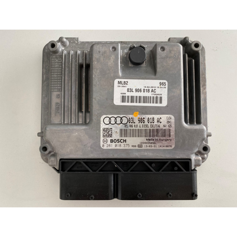 ECU MOTOR BOSCH EDC17C46-2.22 0281018375 VAG 03L906018AC