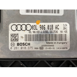 ECU MOTOR BOSCH EDC17C46-2.22 0281018375 VAG 03L906018AC