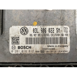 ECU MOTOR BOSCH EDC17CP20-2.7 0281016812 VAG 03L906022SM