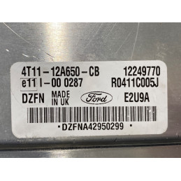 ECU MOTOR DELPHI E2U9A R0411C005J FORD 4T11-12A650-CB DZFN