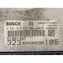 ECU MOTOR BOSCH EDC16C39-6.C1 0281015574 FIAT 51901467