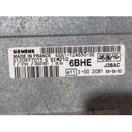 ECU MOTOR SIEMENS SIM210 S120977015G FORD 4S61-12A650-SE 6BHE