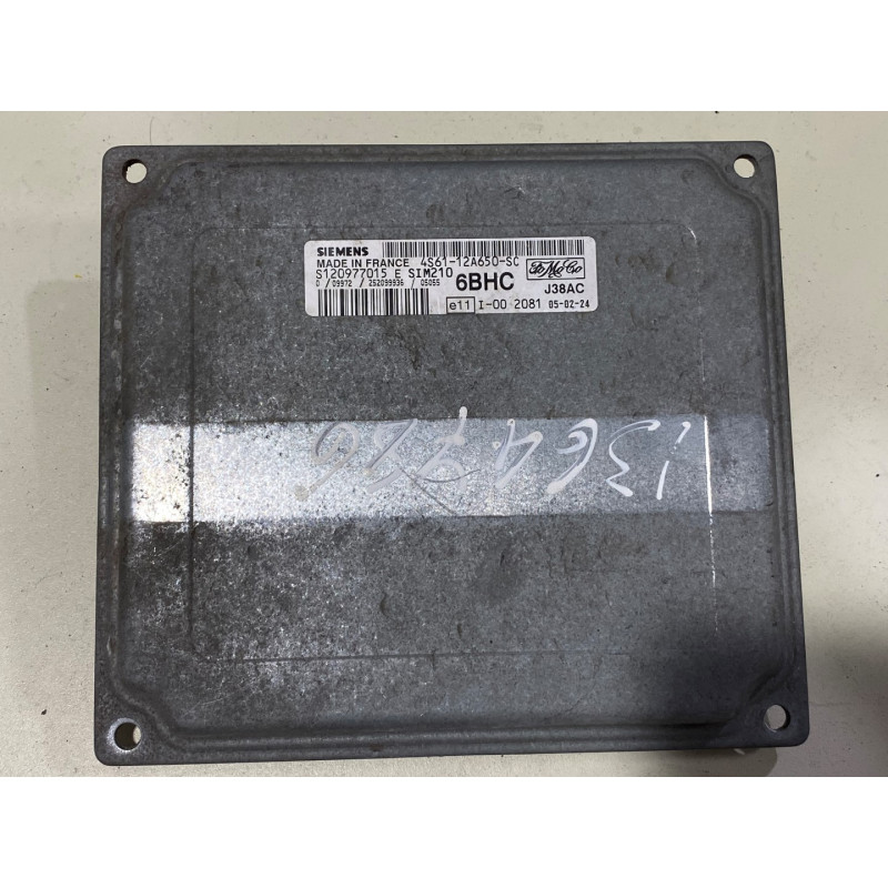 ENGINE ECU SIEMENS SIM210 S120977015E FORD 4S61-12A650-SC 6BHC