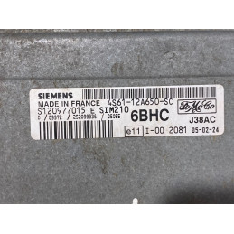 ECU MOTOR SIEMENS SIM210 S120977015E FORD 4S61-12A650-SC 6BHC