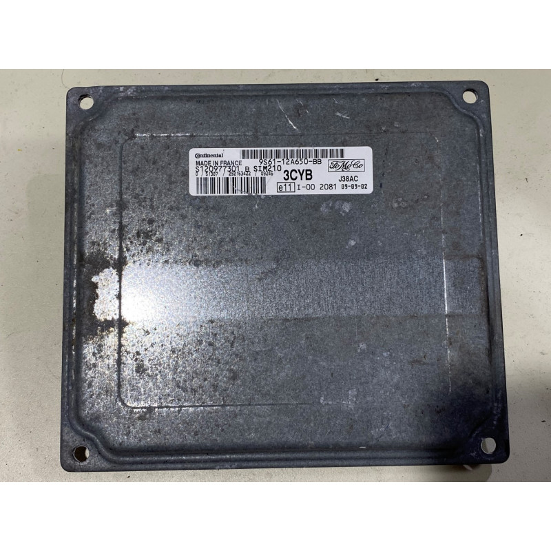 ECU MOTOR CONTINENTAL SIM210 S120977301B FORD 9S61-12A650-BB 3CYB ECU MOTOR CONTINENTAL SIM210 S120977301B FORD 9S61-12A650-BB 3CYB