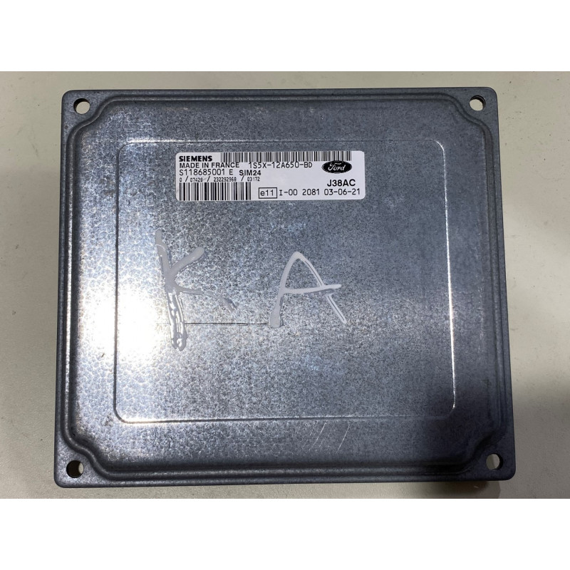 ENGINE ECU SIEMENS SIM24 S118685001E FORD 1S5X-12A650-BD