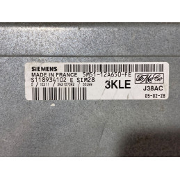 ECU MOTOR SIEMENS SIM28 S118934102E FORD 5M51-12A650-FE 3KLE