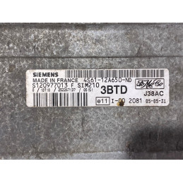 ECU MOTOR SIEMENS SIM210 S120977013F FORD 4S61-12A650-ND 3BTD