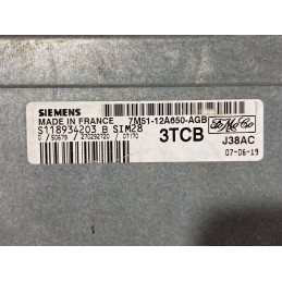 ECU MOTOR SIEMENS SIM28 S118934203B FORD 7M51-12A650-AGB 3TCB