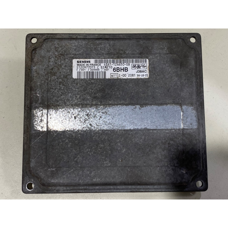 ENGINE ECU SIEMENS SIM210 S120977015C FORD 4S61-12A650-SB 6BHB ENGINE ECU SIEMENS SIM210 S120977015C FORD 4S61-12A650-SB 6BHB